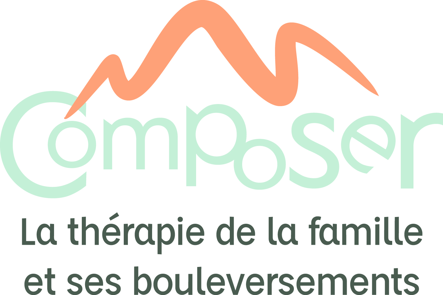 Logo entreprise "Composer" - La thérapie de la famille et ses bouleversements